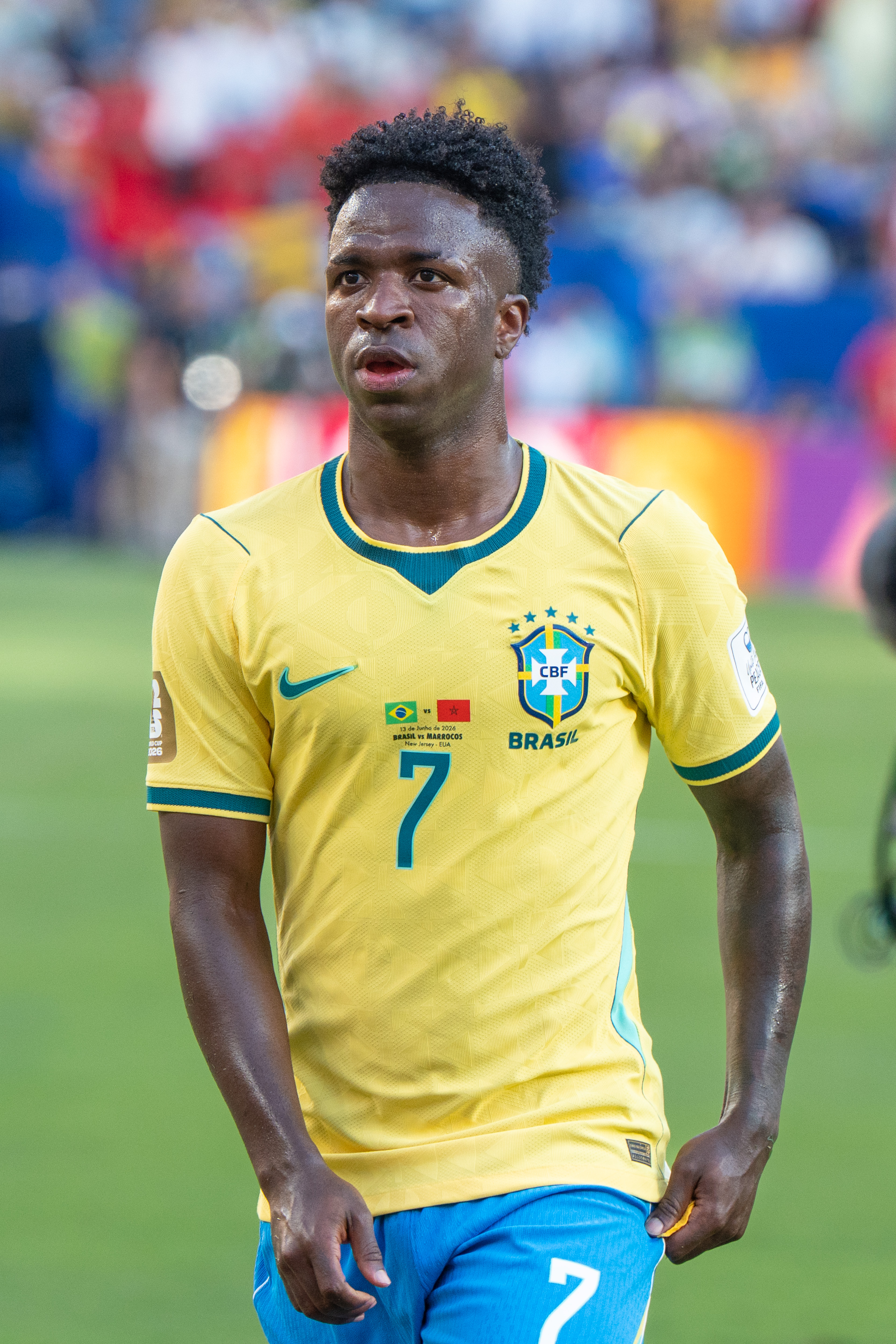 Vinícius Júnior Brezilya formasıyla 2026 Dünya Kupası maçında